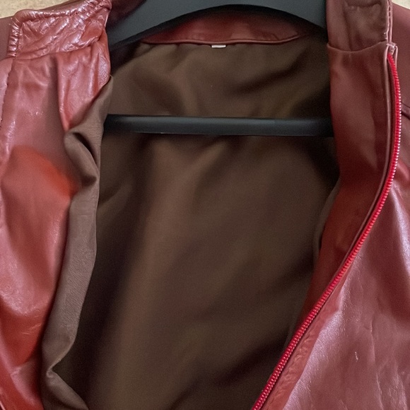 Vintage  leather jacket - Picture 3 of 6